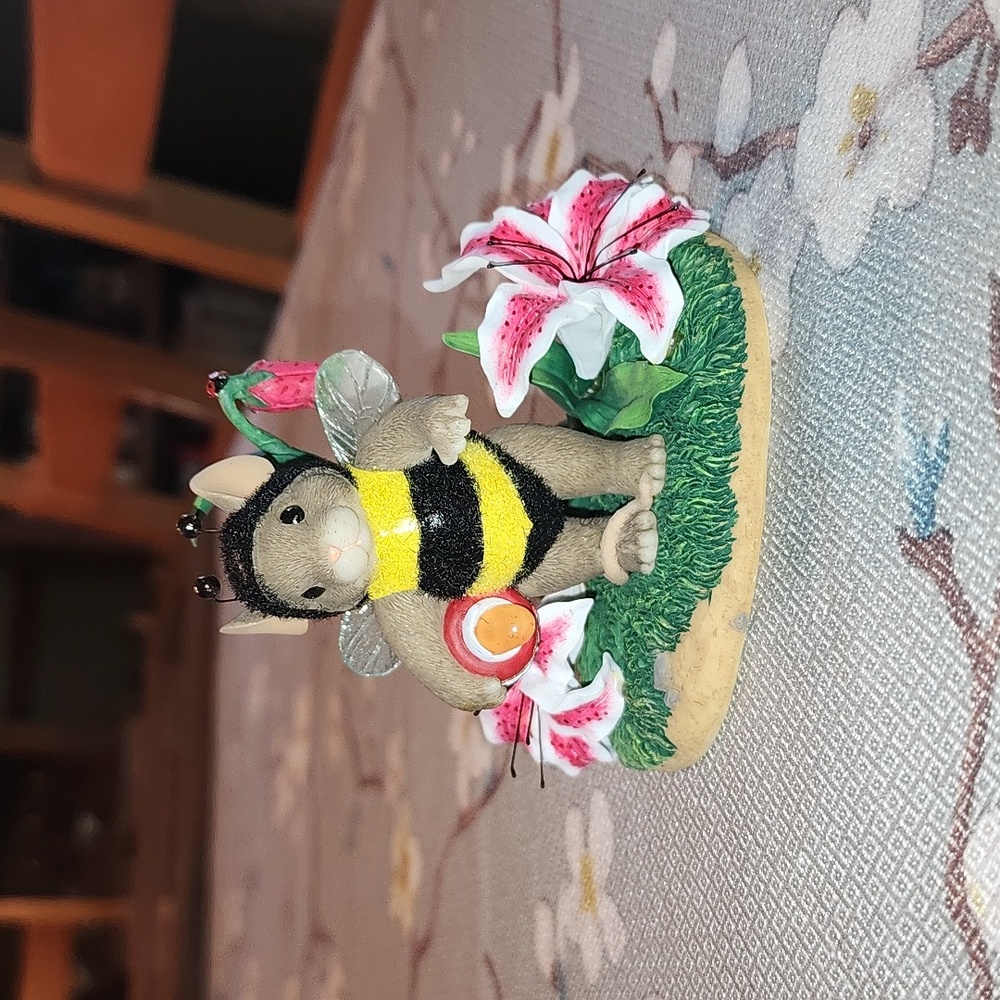 Charming tails " Bee My Honey" figurine